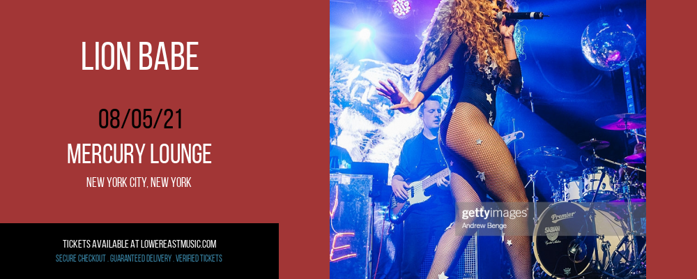 Lion Babe at Mercury Lounge tickets Lion Babe at Mercury Lounge
