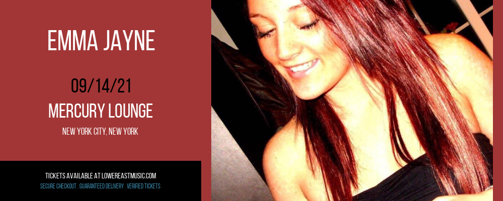 Emma Jayne at Mercury Lounge tickets Emma Jayne at Mercury Lounge