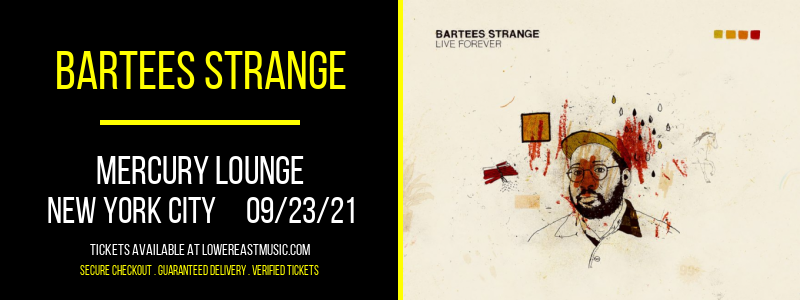 Bartees Strange at Mercury Lounge
