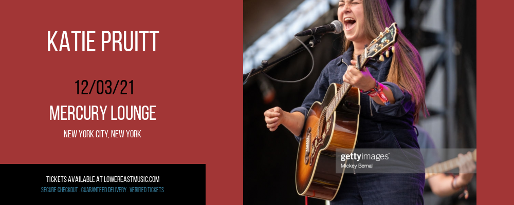 Katie Pruitt at Mercury Lounge tickets Katie Pruitt at Mercury Lounge