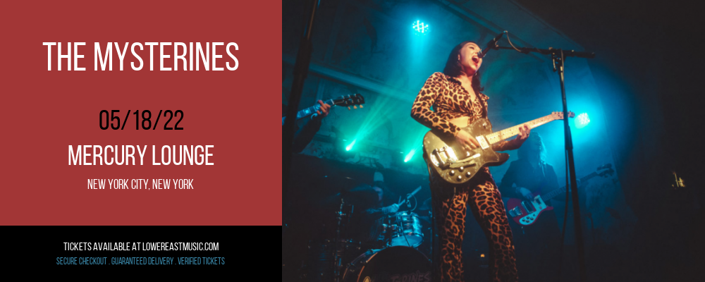 The Mysterines at Mercury Lounge tickets The Mysterines at Mercury Lounge