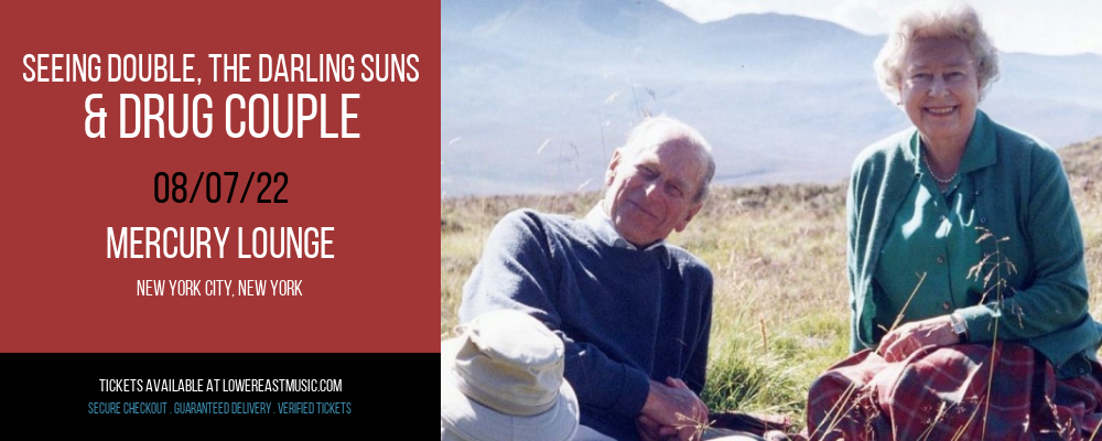 Seeing Double, The Darling Suns & Drug Couple at Mercury Lounge tickets Seeing Double, The Darling Suns & Drug Couple at Mercury Lounge