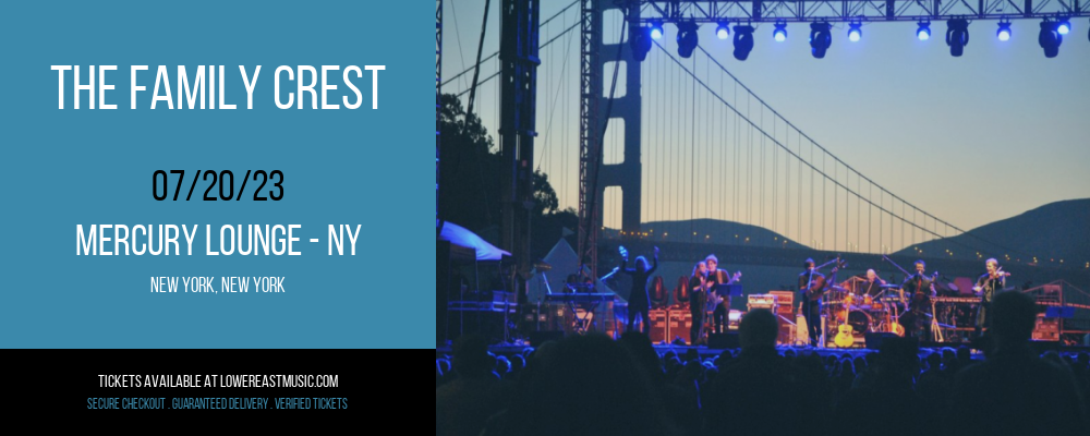 The Family Crest at Mercury Lounge tickets The Family Crest at Mercury Lounge