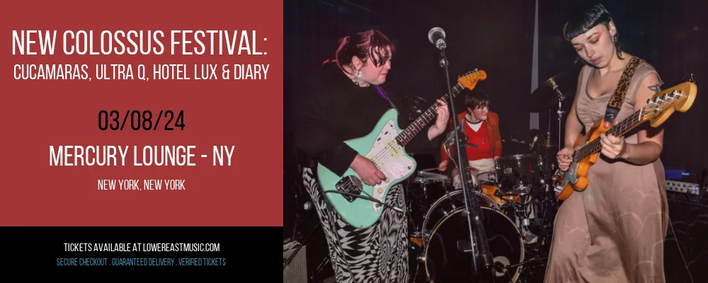 New Colossus Festival at Mercury Lounge - NY