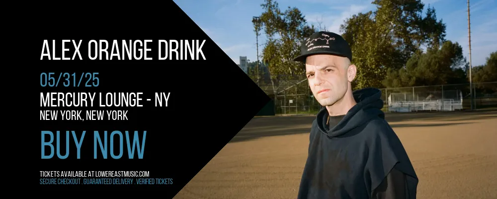 Alex Orange Drink at Mercury Lounge - NY