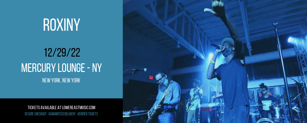 Roxiny at Mercury Lounge