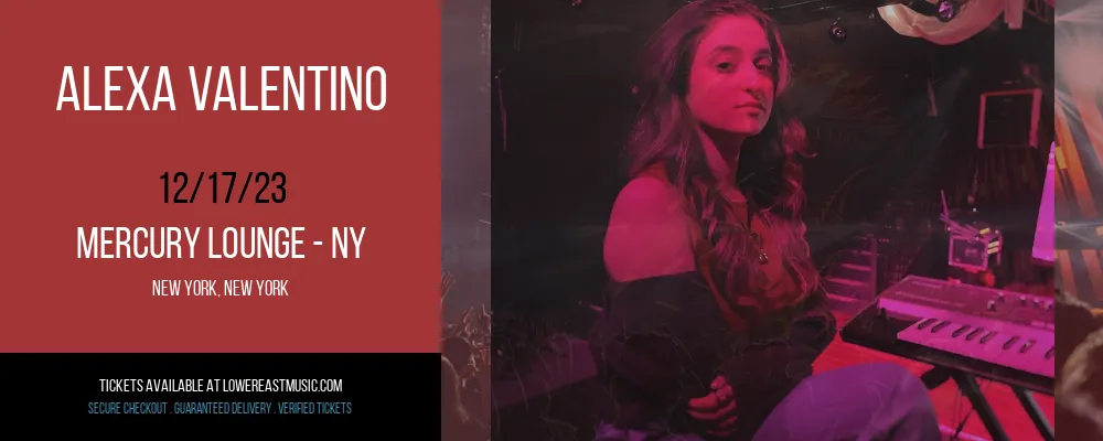 Alexa Valentino at Mercury Lounge - NY