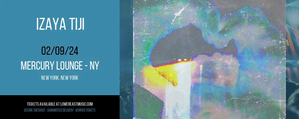 Izaya Tiji at Mercury Lounge - NY